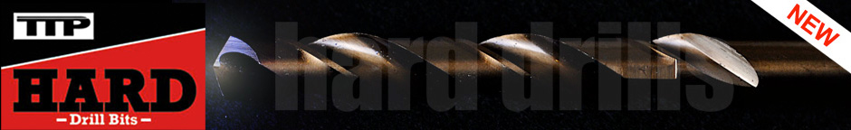 TTP Hard Drills USA - The Best Cobalt Drill Bits For Hard Metal and Steel